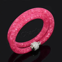 Crystal Mesh Net Double Bracelets, Multicolor Crystal Charm Bracelets For Women & Girls-Bracelet-SWEET T 52