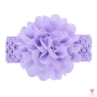 Head Band for Infants/Toddlers - Girls' Headbands, Chiffon Flower, Soft Stretchy Hair Band Accessories Sweet T 52