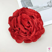 Large Flower - 16 cm Temperament Brooch Pin/Hair Pin - Handmade Flower, Versatile Clothing Accessory, Chest Flower Corsage Sweet T 52