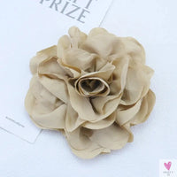 Large Flower - 16 cm Temperament Brooch Pin/Hair Pin - Handmade Flower, Versatile Clothing Accessory, Chest Flower Corsage Sweet T 52