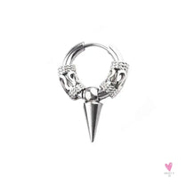 Punk/Rock Style Stainless Steel Hoop Earrings for Men/Women - Hip Hop Earrings for Men/Women SWEET T 52