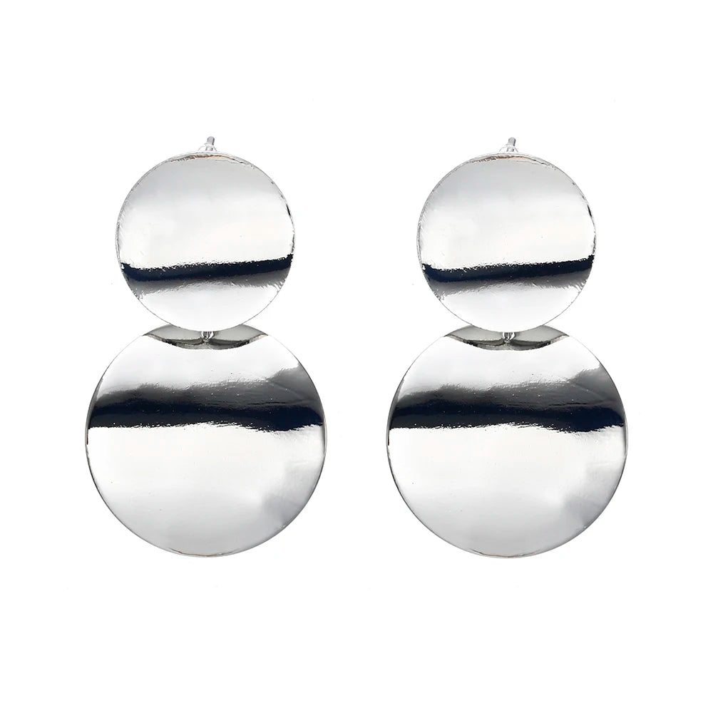 Floating Earrings - Valentine's Day/Love Pendant Earrings. Elegant Long Women's Floating Hook Earrings, Elongated Metal Pendant