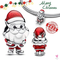 S925 Sterling Silver Valentine's Day Red Series, Red Heart Charm, Bow, Ring, Heart Necklace, Bracelet - DIY for Women SWEET T 52