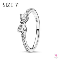 S925 Sterling Silver Valentine's Day Red Series, Red Heart Charm, Bow, Ring, Heart Necklace, Bracelet - DIY for Women SWEET T 52