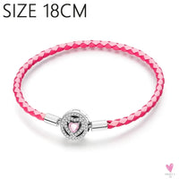 S925 Sterling Silver Valentine's Day Red Series, Red Heart Charm, Bow, Ring, Heart Necklace, Bracelet - DIY for Women SWEET T 52