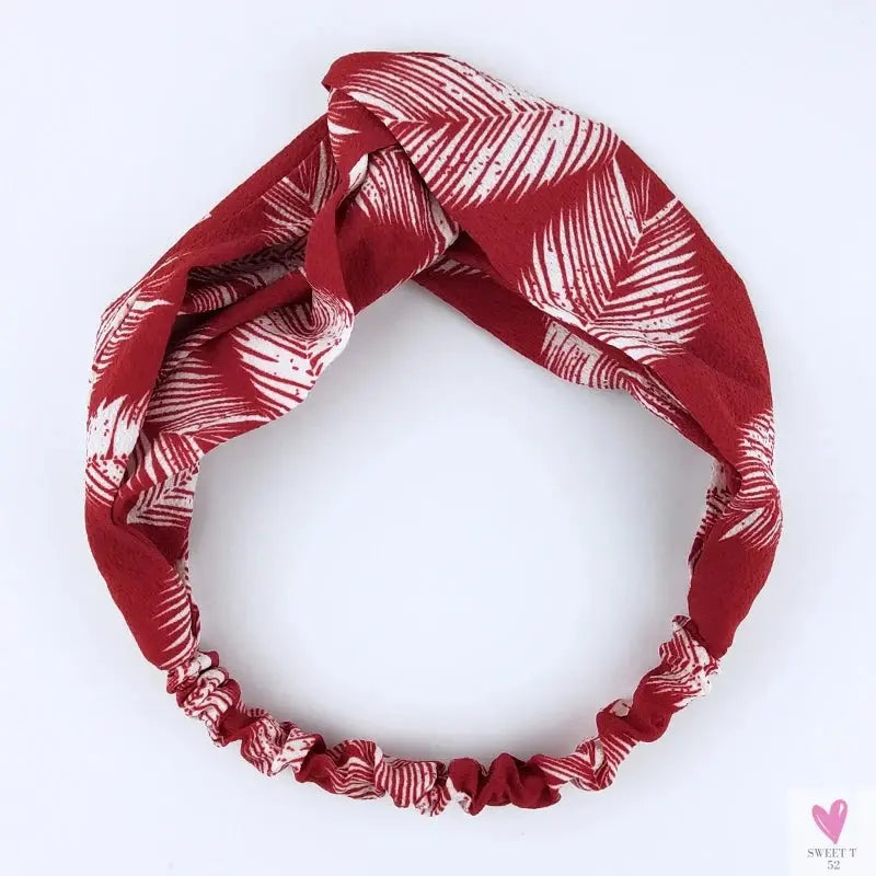Scrunchies Woman Knotted Turban Hair Accessories for Girls Headband Turban Elastic Hairband Head Wrap Striped  Hair Scrunchies Sweet T 52