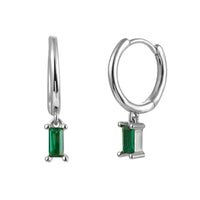 Gold Color Cute Water Drop Earrings For Women & Girls - Zircon Piercing Huggies/Hoop Dangle Earrings-earrings-SWEET T 52