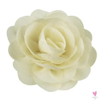 Chiffon Flower Hair Clips/Pins for Girls in 20 Colors, Princess Hair Wear