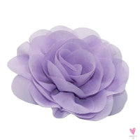 Chiffon Flower Hair Clips/Pins for Girls in 20 Colors, Princess Hair Wear