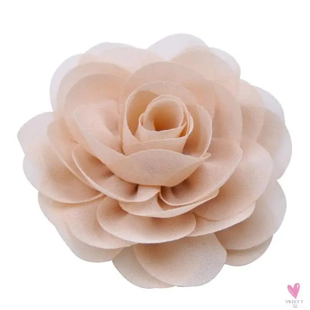 Chiffon Flower Hair Clips/Pins for Girls in 20 Colors, Princess Hair Wear
