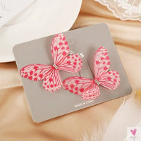 Colorful Butterfly Hair Pins for Women and Girls - 2 Piece Sets