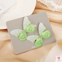 Colorful Butterfly Hair Pins for Women and Girls - 2 Piece Sets