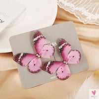 Colorful Butterfly Hair Pins for Women and Girls - 2 Piece Sets