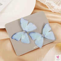 Colorful Butterfly Hair Pins for Women and Girls - 2 Piece Sets