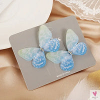 Colorful Butterfly Hair Pins for Women and Girls - 2 Piece Sets