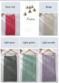 Bath Towel Robe for Women & Girls - Soft and Wearable, Fast Drying in Solid Colors