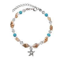 Shell Bracelets in Chain Link style (Lobster Clasp) for Women and Girls