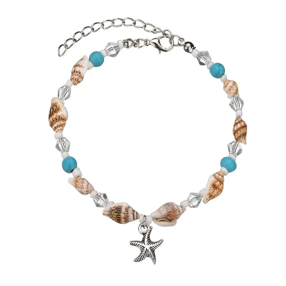 Shell Bracelets in Chain Link style (Lobster Clasp) for Women and Girls