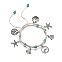 Shell Bracelets in Chain Link style (Lobster Clasp) for Women and Girls
