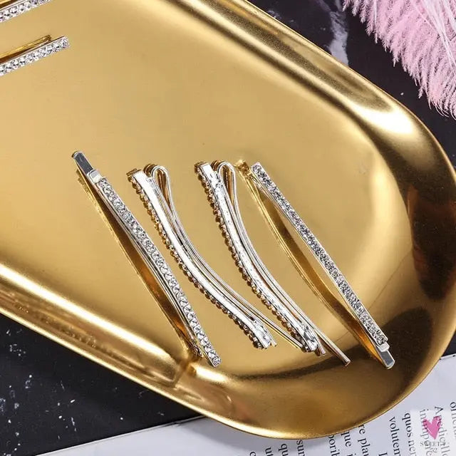 Rhinestone/Crystal Hair Clips/Pins for Women and Girls - Hair Jewelry