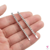 Rhinestone/Crystal Hair Clips/Pins for Women and Girls - Hair Jewelry