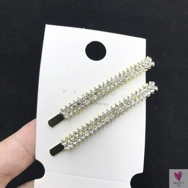 Rhinestone/Crystal Hair Clips/Pins for Women and Girls - Hair Jewelry