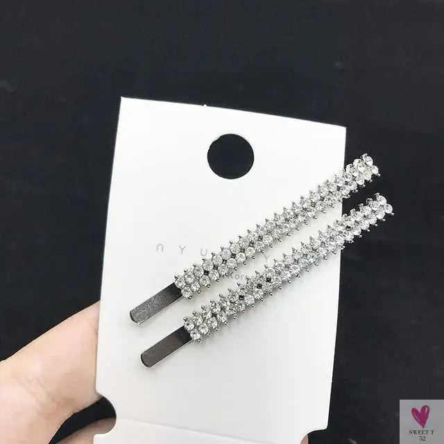 Rhinestone/Crystal Hair Clips/Pins for Women and Girls - Hair Jewelry
