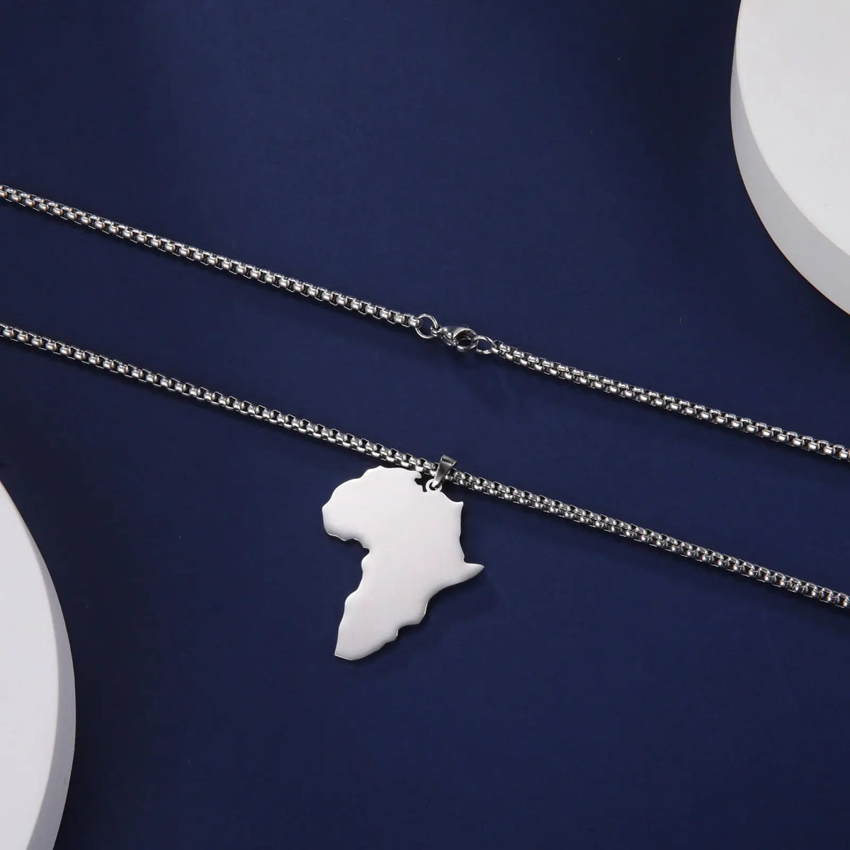 Mama Africa Necklace for Women/Men/Boys & Girls, Pendant Style, in Gold & Silver