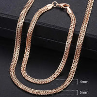 Men/Women's Jewelry Sets - Necklace and Bracelet - Unisex