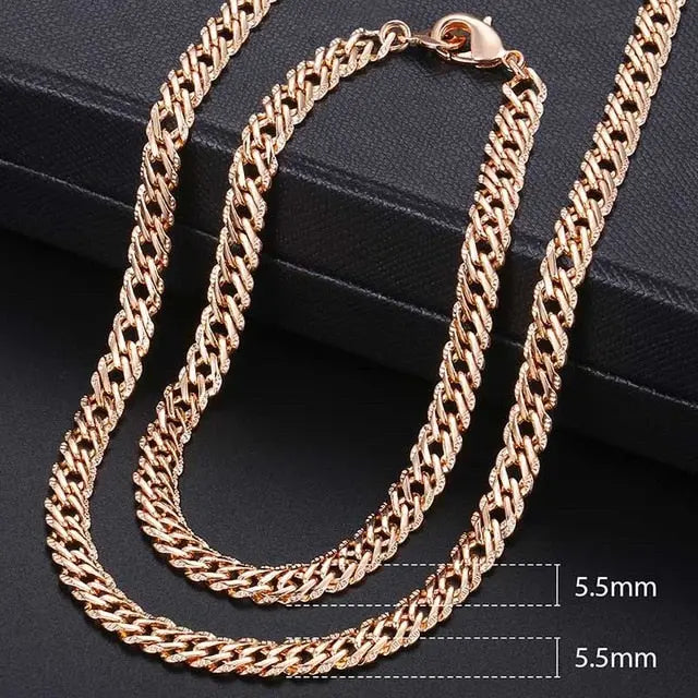 Men/Women's Jewelry Sets - Necklace and Bracelet - Unisex