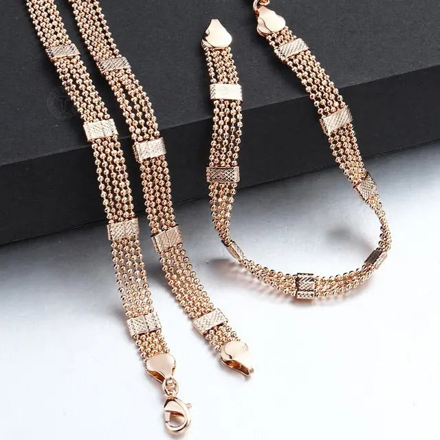 Men/Women's Jewelry Sets - Necklace and Bracelet - Unisex