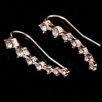 Simulated Pearl/Crystal Stud Earrings In Intricate Patterns for Women and Girls