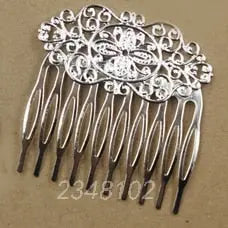 Vintage Fashion Hair Combs for Women and Girls in a Flower Design