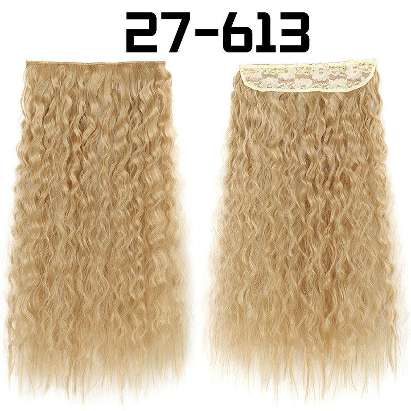22-Inch Long Curly Synthetic Hair Extensions (Bulk)