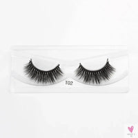 1/3/4Pairs Magnetic Eyelashes/False Lashes - Repeated Use Eyelashes. Waterproof Liquid Eyeliner With Tweezer Sets-false eyelash accessories-SWEET T 52