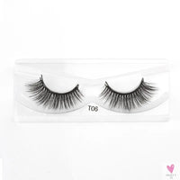 1/3/4Pairs Magnetic Eyelashes/False Lashes - Repeated Use Eyelashes. Waterproof Liquid Eyeliner With Tweezer Sets-false eyelash accessories-SWEET T 52