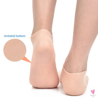 1 Pair Elastic Foot Care Socks/Moisturizing Gloves - Foot Hand Spa, Skin Protection, Anti Cracking/Dryness, Unisex-Foot Care-SWEET T 52