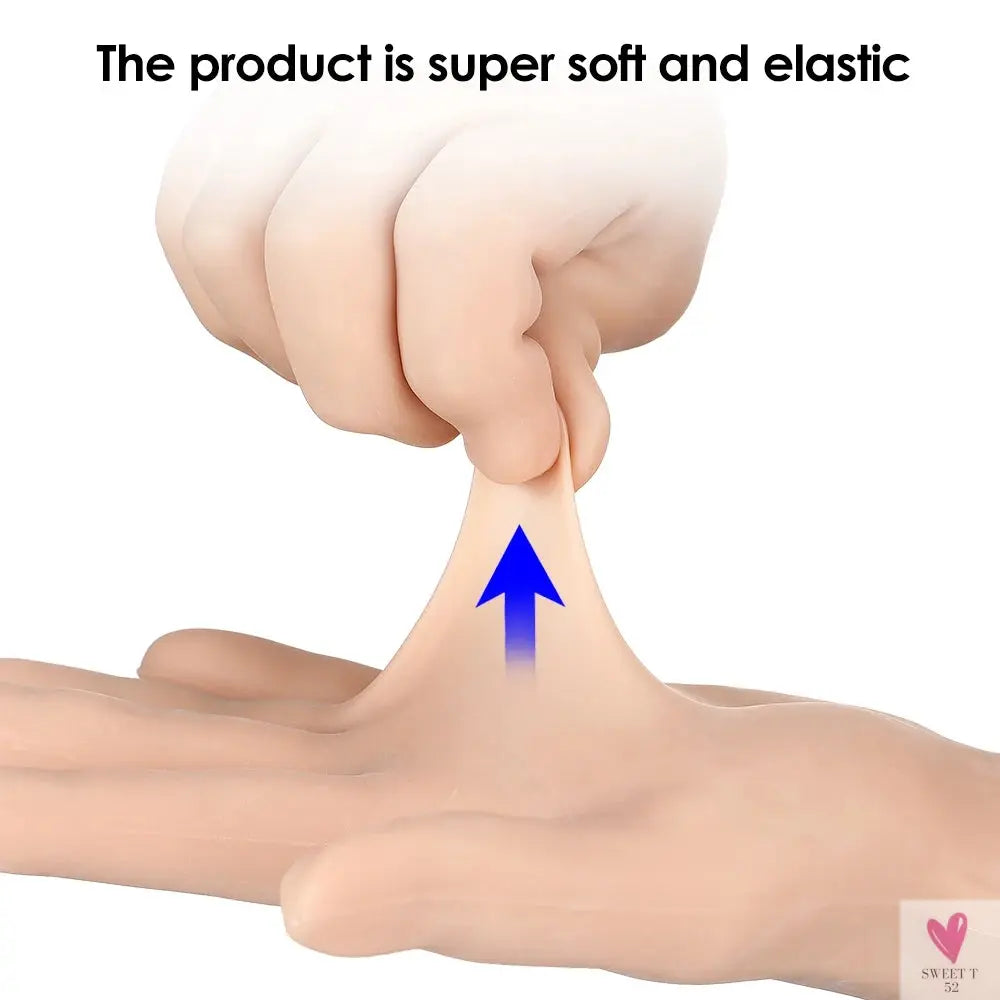 1 Pair Elastic Foot Care Socks/Moisturizing Gloves - Foot Hand Spa, Skin Protection, Anti Cracking/Dryness, Unisex-Foot Care-SWEET T 52