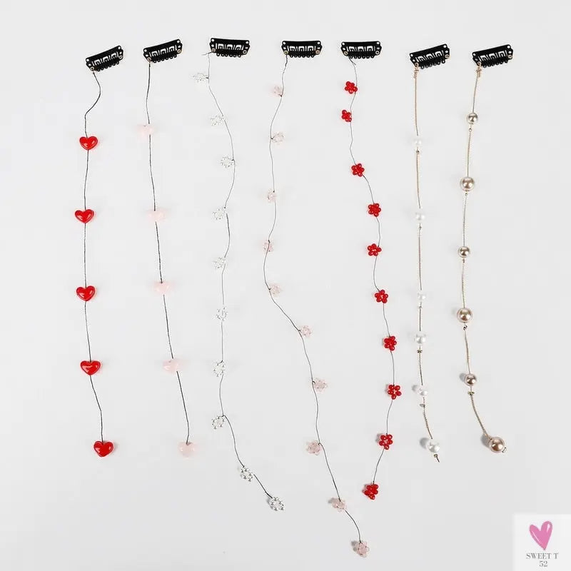 1 Piece Streamline Hair Decorations with Invisible Small Combs for Girls/Teens/Tweens.