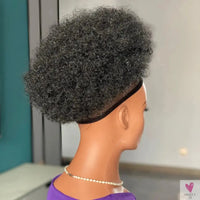 10 Inch Synthetic Big Kinky Curly Puff Drawstring Ponytail Extensions for Women. 4b/4c Kinky Curly Hair Sweet T 52