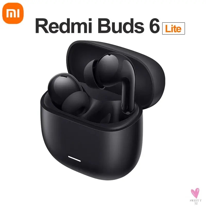 100% Origina Xiaomi Redmi Buds 6 Lite Youth Version Tws Earphone 40Db Noise Cancellation Four Eq Settings 38H Battery Life SWEET T 52