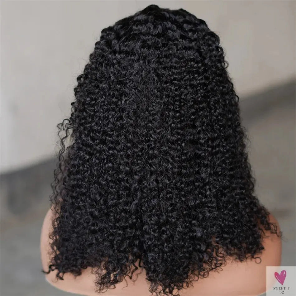 13X4 Lace Front Wigs, Deep Curl Locs Braided Wigs. Dreadlock Wigs for Women & Girls, 100% Human Hair Wigs-hair accessories-SWEET T 52