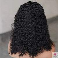 13X4 Lace Front Wigs, Deep Curl Locs Braided Wigs. Dreadlock Wigs for Women & Girls, 100% Human Hair Wigs-hair accessories-SWEET T 52