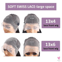 13X6 Hd Lace Frontal Wigs, 8 to 32 Inches, 13x4 Curly Lace Frontal Human Hair Wigs, Deep Water Wave for Women & Girls Sweet T 52