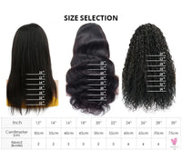 13x4 Lace Frontal Wig for Women and Girls, Pre Plucked Yaki Brazilian Remy Kinky Straight Human Hair Wigs, Glueless