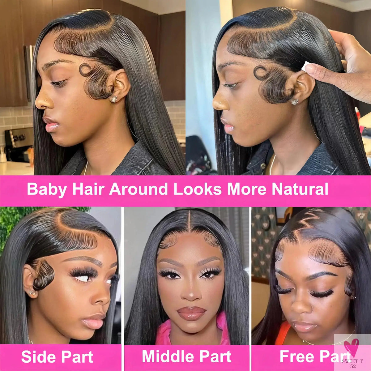 13x6 HD Lace Frontal Wig Preplucked 40 30 Inch Bone Straight Human Hair Wigs Black 13x4 Brazilian Hair Clearance Sale Glueless Sweet T 52