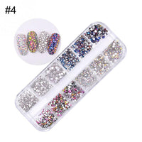 Nail Art Symphony - AB Rhinestone Decorations