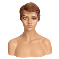European And American Short Human Hair Wig for Women, Daily Use