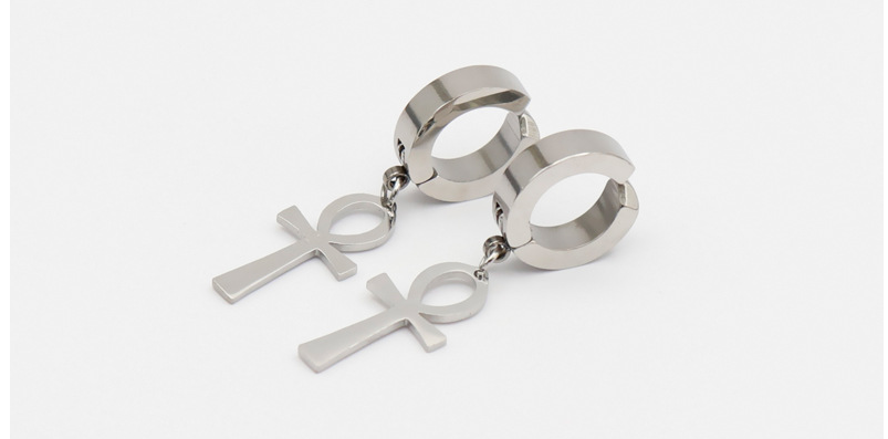 Cross Earrings and Ear Clips