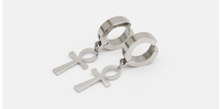 Cross Earrings and Ear Clips
